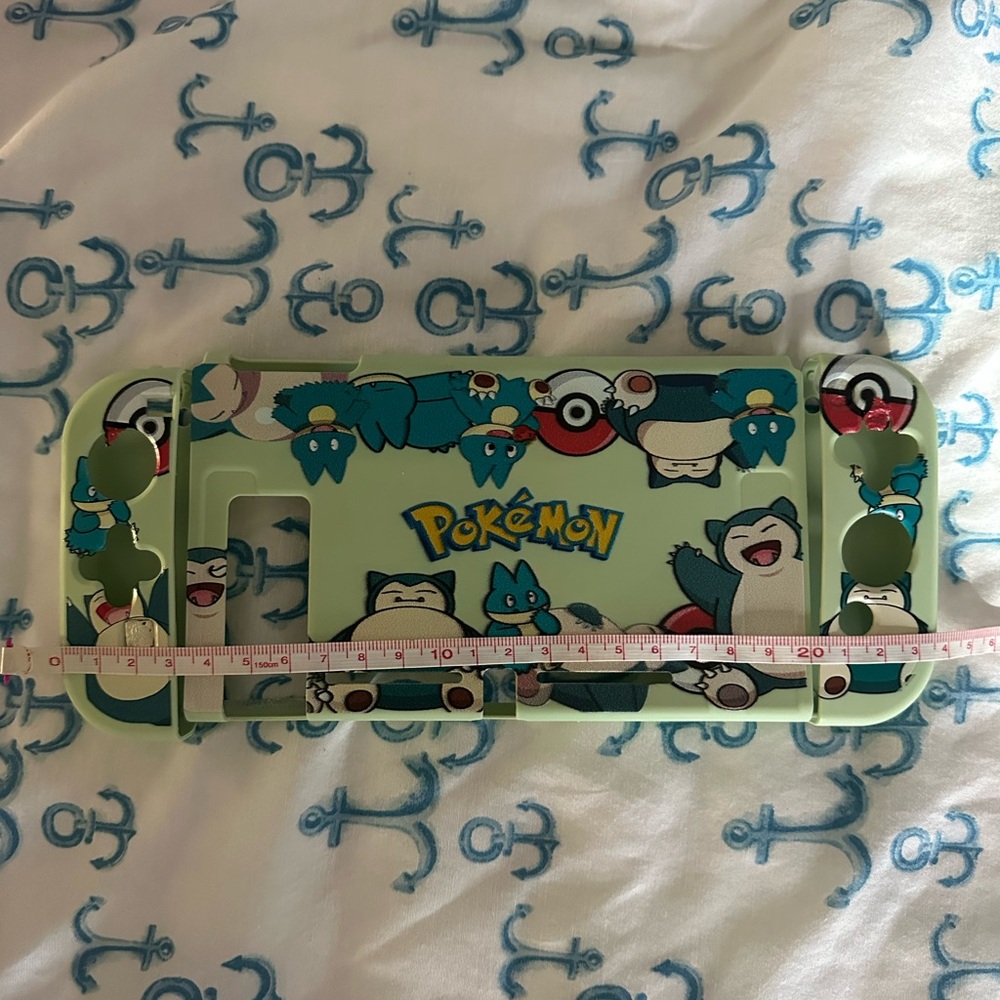 Nintendo Switch case protective skin cover Pokémon Snorlax design Brand New